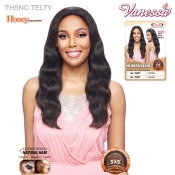 Vanessa Honey C 100% Brazilian Unprocessed Human Hair 5x5 Swissilk Lace Front Wig - TH5NC TELTY